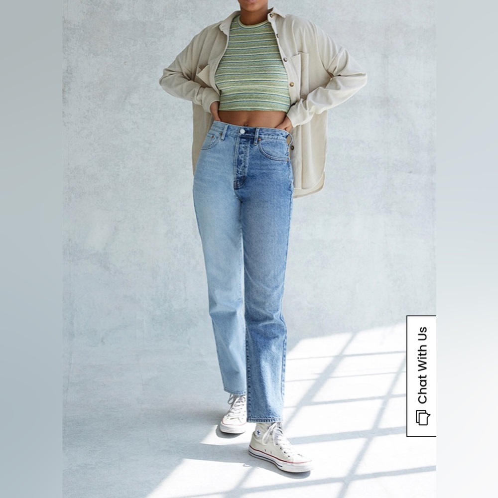 Pacsun Dad Jeans Two Toned Size 27